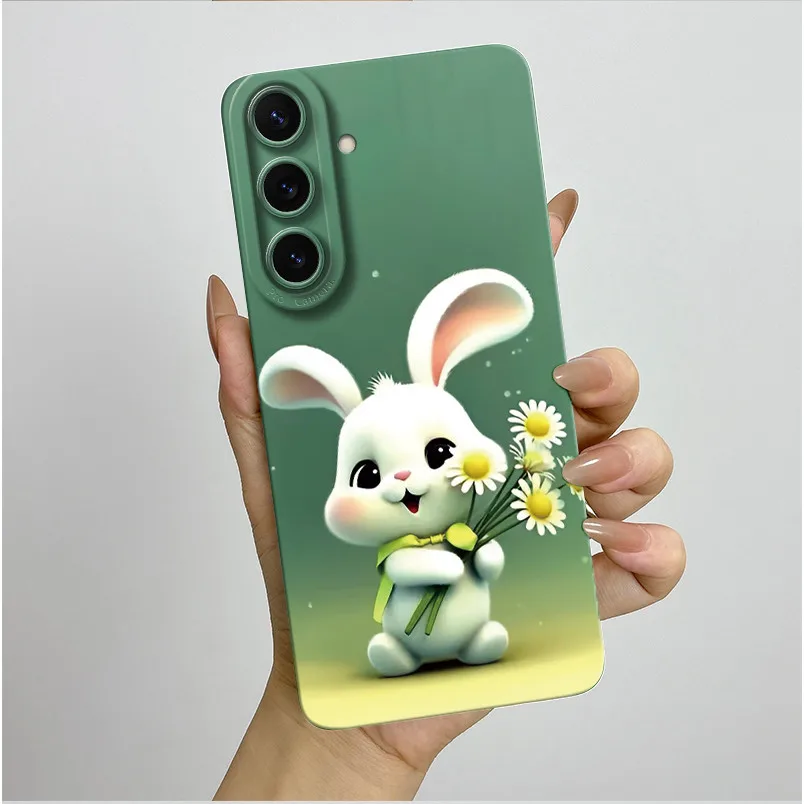 Carcasa para Samsung Galaxy S26 S26 + Plus Ultra, funda estética bonita con flor de mariposa, funda trasera de silicona suave líquida a prueba de golpes - imagen 3