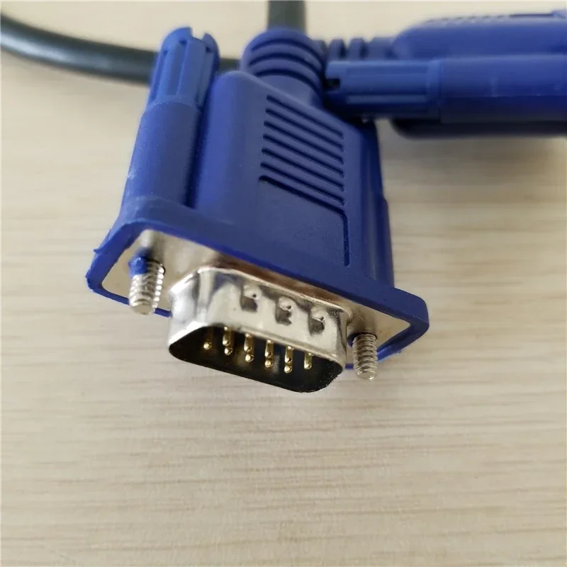 Cable VGA Macho a Macho 15 Pines – 30 cm Azul - imagen 5