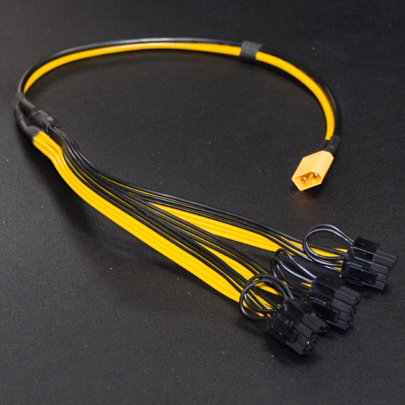 Cable de alimentación XT60 a GPU de 8 pines, 3X, 8P, 6 + 2p, tarjeta gráfica, cable de alimentación GPU - imagen 2