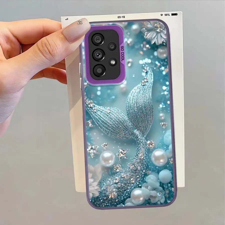 Funda para Samsung Galaxy S22 Note 20 Ultra S23 S20 Plus S21 S23 S24 FE S25 funda trasera para teléfono Marinc Life cangrejos langostas Cool - imagen 2