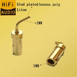 Liton Conectores Banana 4mm - Para Altavoces HiFi