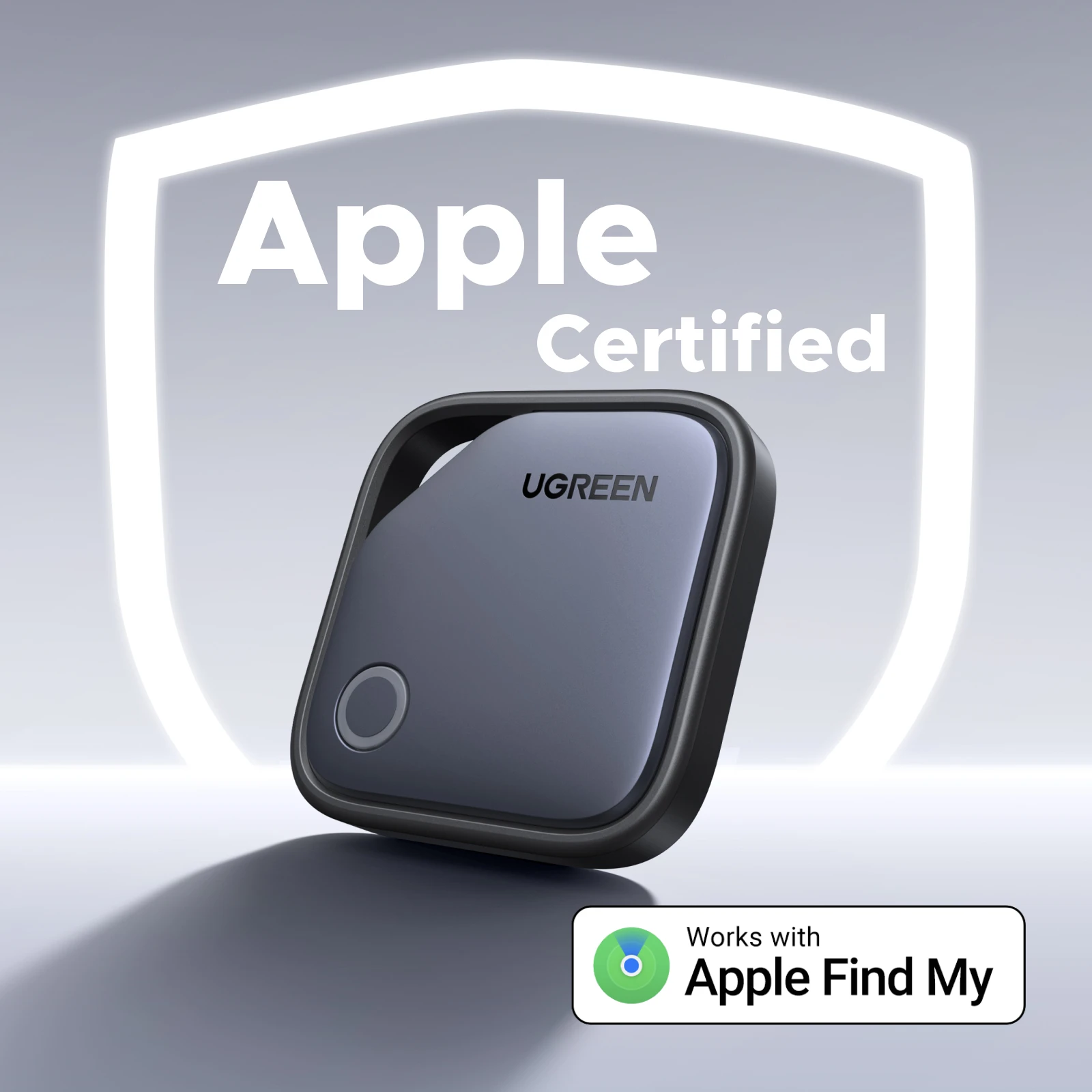 UGREEN Rastreador Bluetooth inteligente, buscador de llaves Localizador de artículos SmartTag Buscador de teléfono con batería de hasta 2 años para Apple Find My (solo IOS) - imagen 2