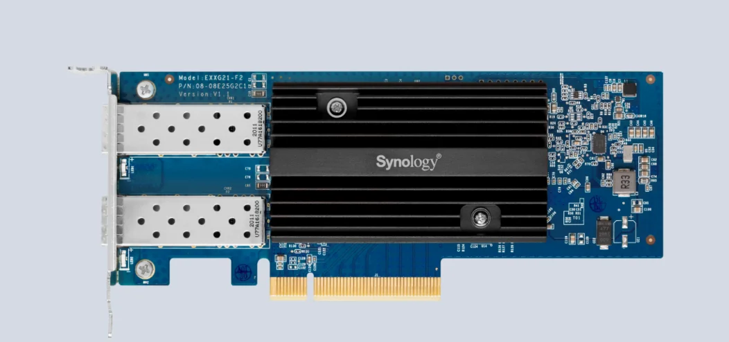 Synology E25G21 - Tarjeta luminosa F2 de dos puertos Wan Zhao 25 gbe SFP28 Ethernet nics