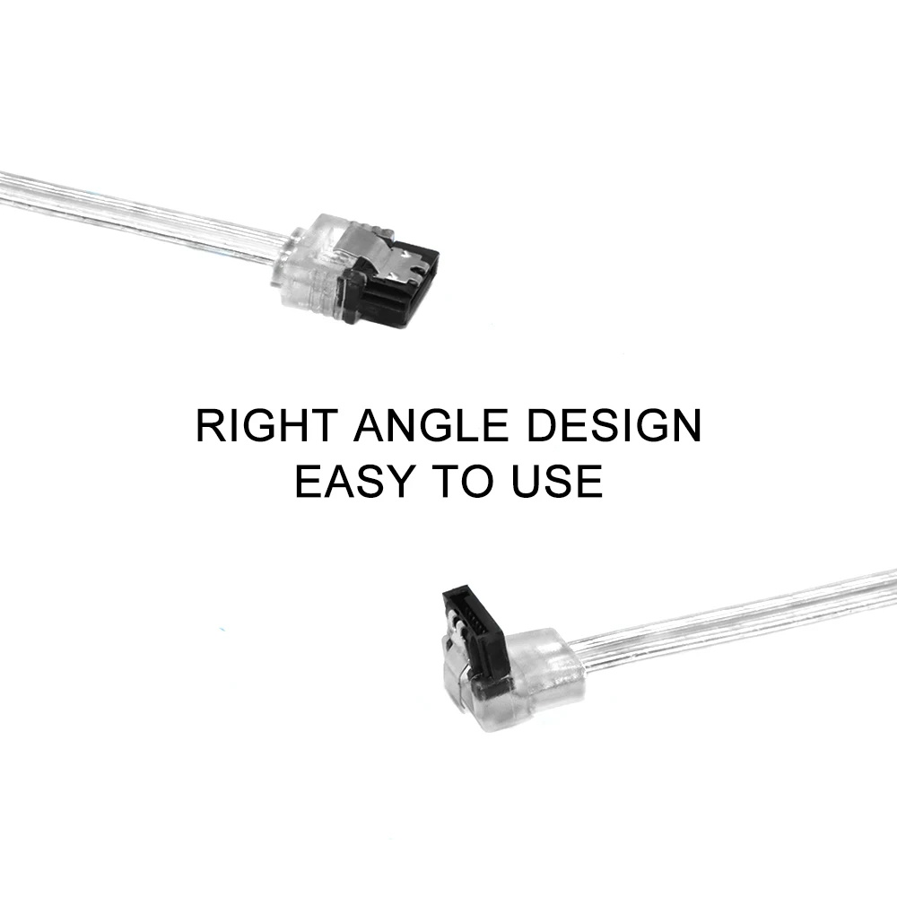 Cable de conexión de datos SATA 3,0, convertidor de Cable Sata III para disco duro SSD HDD, adaptador de alta velocidad, Cable de transmisión de señal - imagen 3