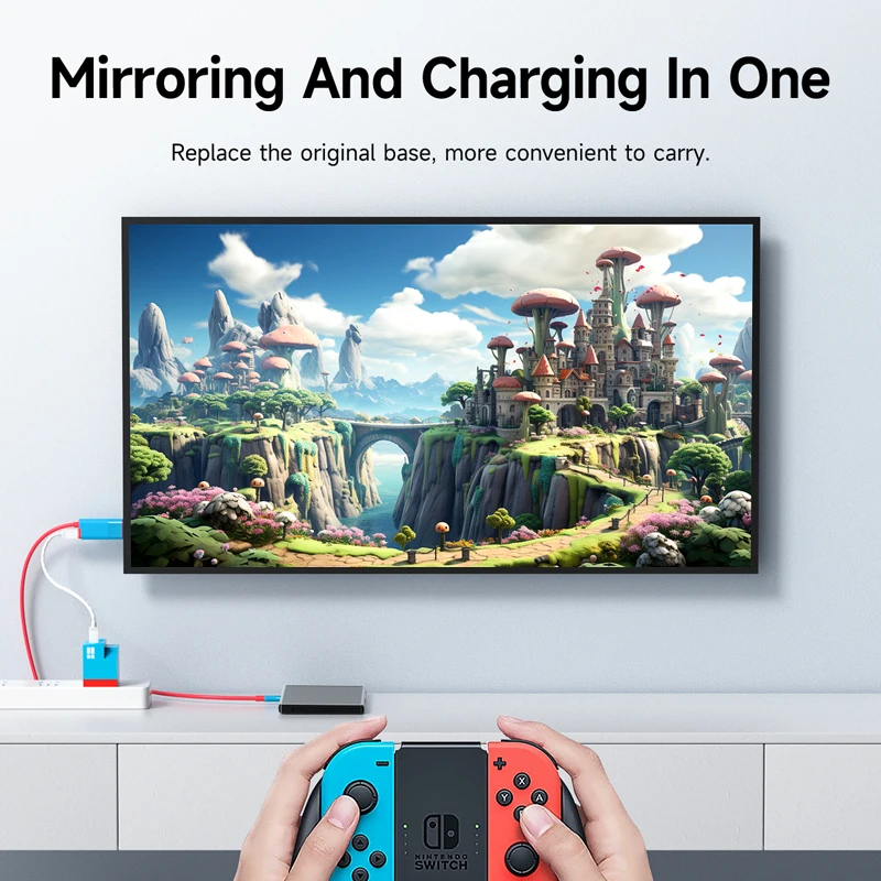 Dock USB-C HDMI 4K 60Hz 100W para Switch y Steam Deck - imagen 3