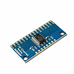 1 Uds CD74HC4067 módulo de placa de ruptura multiplexor Digital analógico de 16 canales