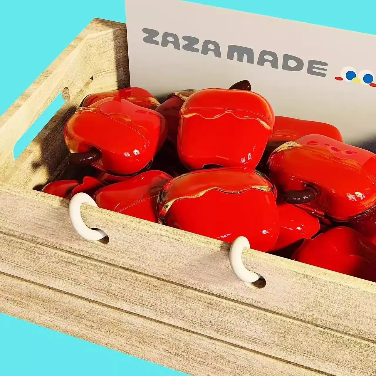 Funda Original para auriculares con frutas heladas, diseño de decoración de Airpods con personalidad, funda protectora personalizada para Airpods pro, regalo Y2K - imagen 3