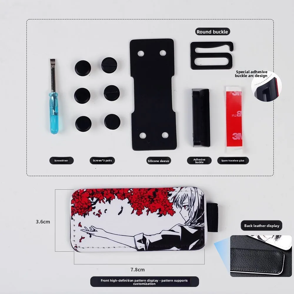 Tarjeta de cinta para teclado, correa para teclado mecánico, personalización de correa para teclado de eje magnético, Wooting Atk68, decoración Drunkdeer - imagen 5