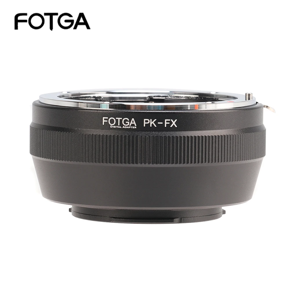 Anillo adaptador FOTGA PK-FX para lente Pentax PK K a Fujifilm X Mount Fuji X-Pro1 X-Pro2 X-M1 X-E1 X-E2 X-T1 X-T2 X-T10 X-T20 Adapte