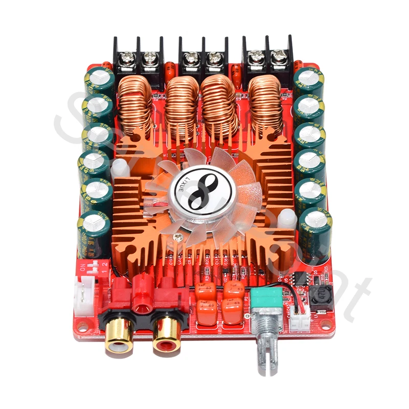 Placa amplificadora de Audio TDA7498E, 2x160W, doble canal, 24V, módulo de amplificador de potencia digital estéreo, soporte de un solo canal - imagen 2