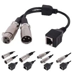 Cable XLR a RJ45 para audio profesional – transmisión fiable