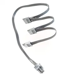 Cable ATX 6 pines para 3 SATA HDD Thermaltake TR2 RX500
