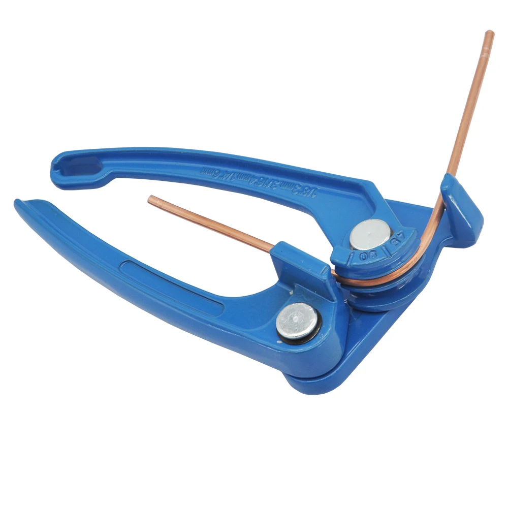 Doblador de tubos de cobre OD 3mm 4mm 6mm para excavadora RC cargador LESU actualización DIY modelo 1/8 pulgadas - 1/4 en tubo anterior - imagen 2