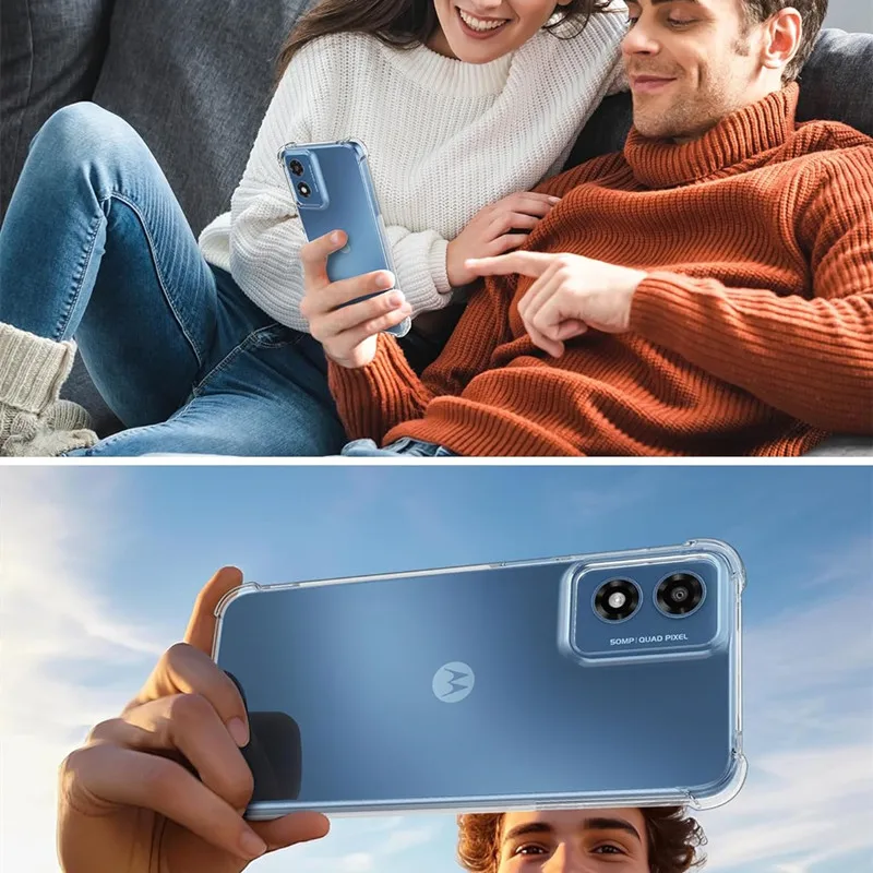 Funda de TPU con Airbag a prueba de golpes para Motorola Moto G 2025 G Play 2024 G Stylus 5G 2023 Power 2022, funda protectora Capa Fundas Coque - imagen 5