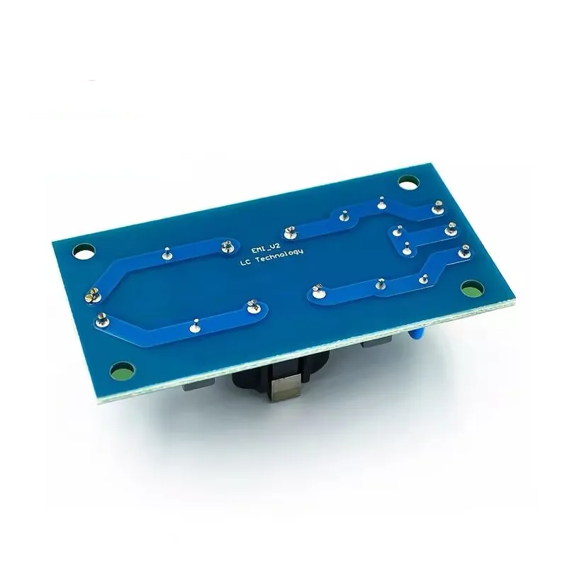 Filtro EMI de 20V, enchufe de filtro de refuerzo de sonido, módulo de filtro EMI 2A, placa de alimentación, filtro afilado de elevación de sonido, filtro de potencia - imagen 3