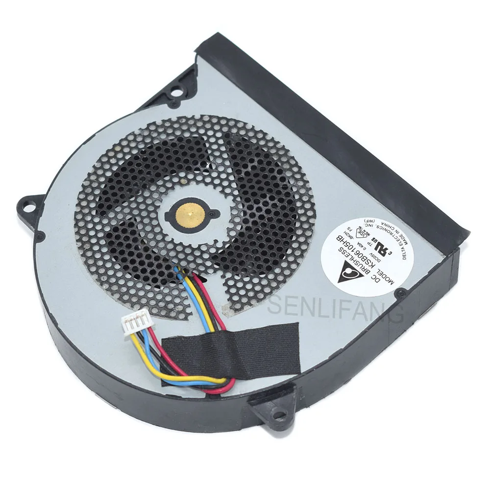 Para ASUS G75VW G75VX G75V G75 DC05V 0.40A KSB06105HB KSB06105HB-BK2H KSB06105HB-BK2J KSB06105HB-AJ10 ventilador de refrigeración de ordenador de 4 pines - imagen 3