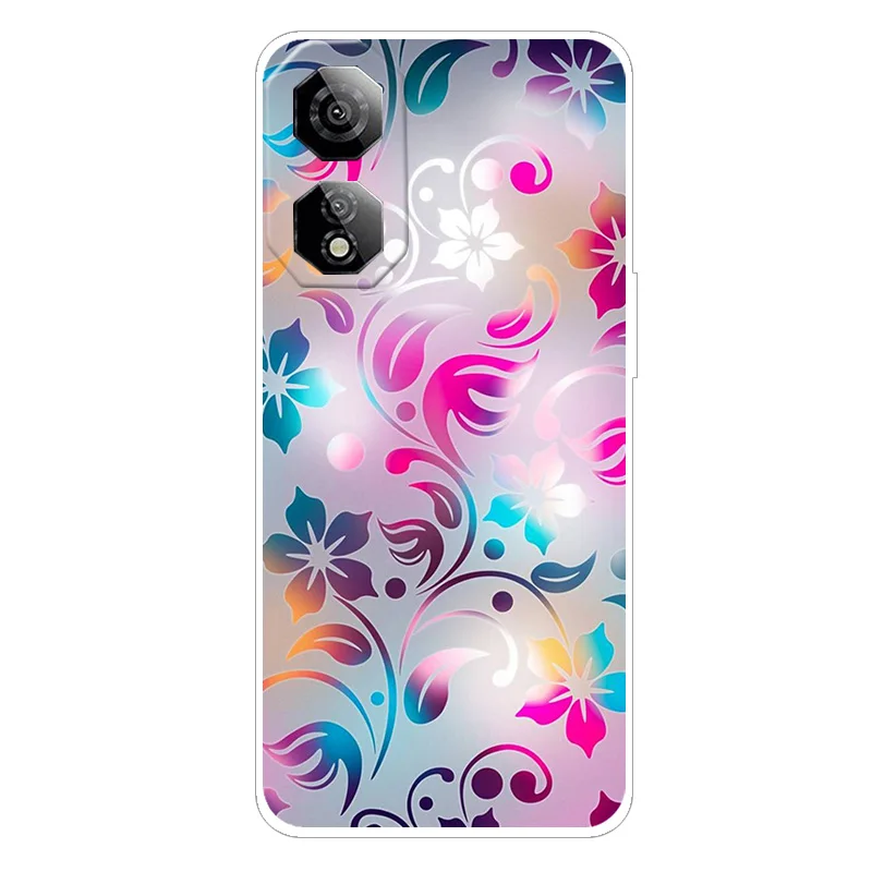 Para Nubia Neo 2 5G Funda de mármol mariposa carcasa de teléfono transparente para ZTE Nubia Neo2 5G 6,72 "funda trasera suave a prueba de golpes Funda - imagen 3