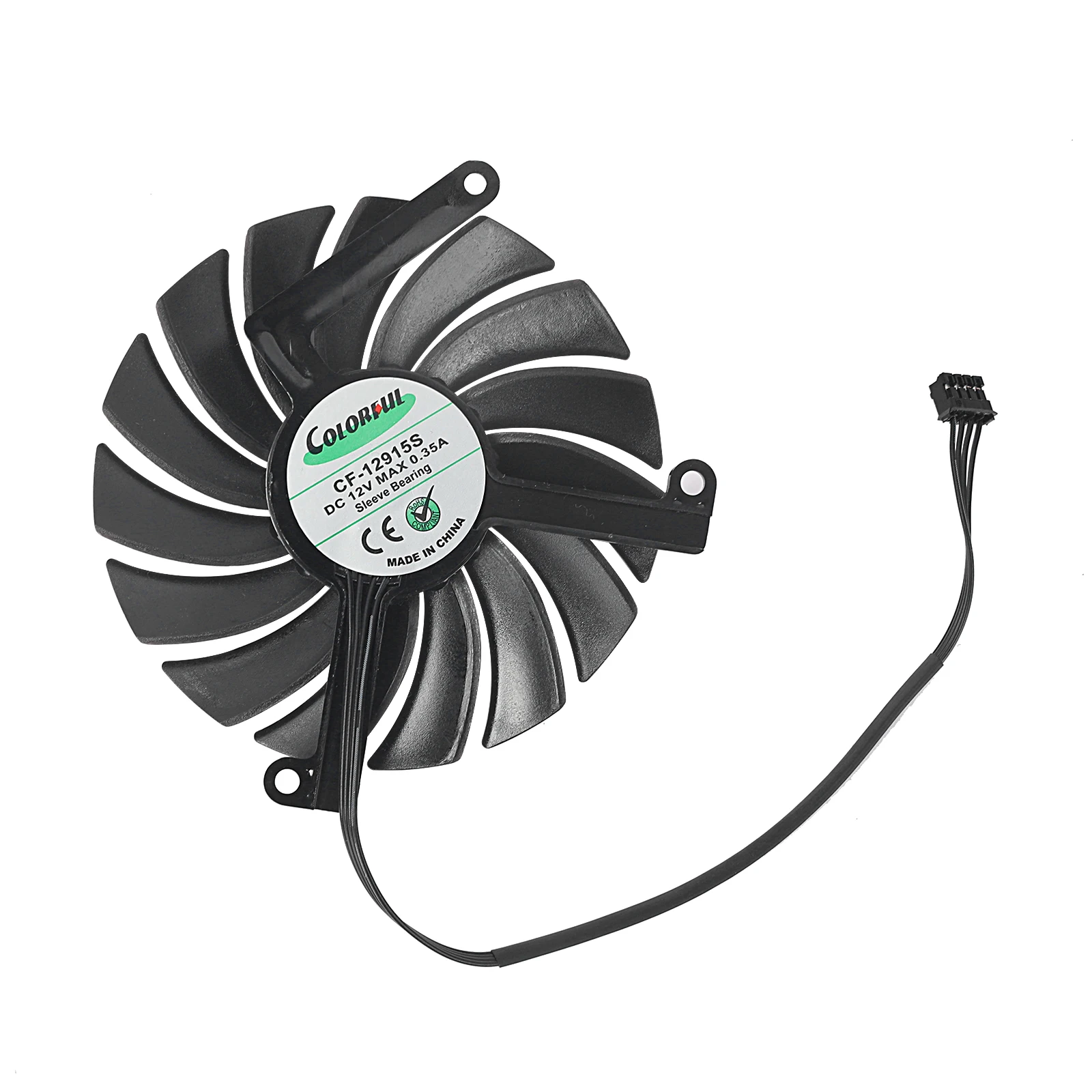 Ventilador de tarjeta gráfica, dispositivo para Inno3D GEFORCE RTX 3050 3060Ti 3070 TWIN X2 OC, 85mm DC 12V 0.35A CF-12910S RTX3060Ti RTX3070 - imagen 5