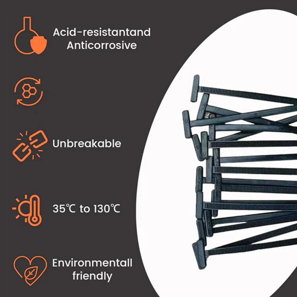30-100 Uds. Brida para cables de nailon y plástico autoblocante, bridas universales para instrumentos de coche, hebilla de amarre con cremallera multifunción, accesorios para coche ﻿ - imagen 5
