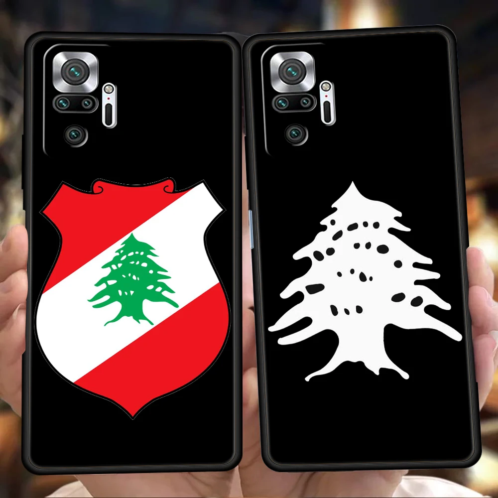 Beirut Lebanon Flag Phone Case For Xiaomi Redmi Note 14 5G 13 12 10 11 Pro Plus 4G 14C 13C 12C 10C 9C Soft TPU Cover