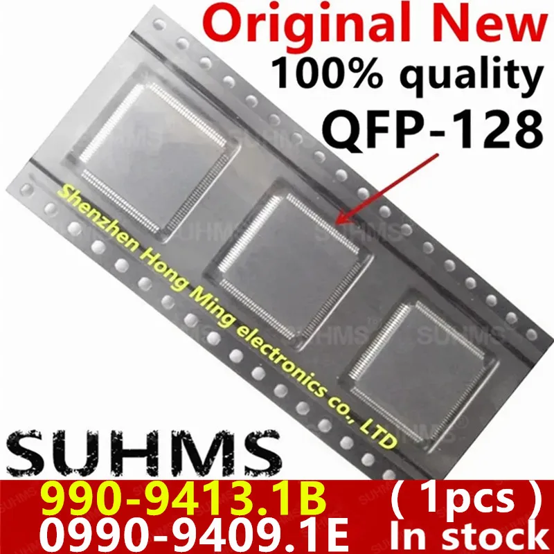 (1 pieza) 100% nuevo 990-9413.1B 990-94131B 0990-9409.1E 0990-9409 QFP-128 Chipset
