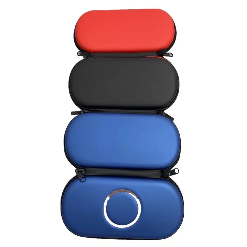 Bolsa de almacenamiento EVA para PSP1000, funda protectora para PSP2000, bolsa con cremallera para PSP3000, funda protectora dura de bolsa de viaje EVA