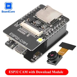 ESP32-CAM WiFi + módulo Bluetooth ESP32 Serial a WiFi ESP32 CAM módulo de placa de desarrollo cámara OV2640 para Control inalámbrico IoT