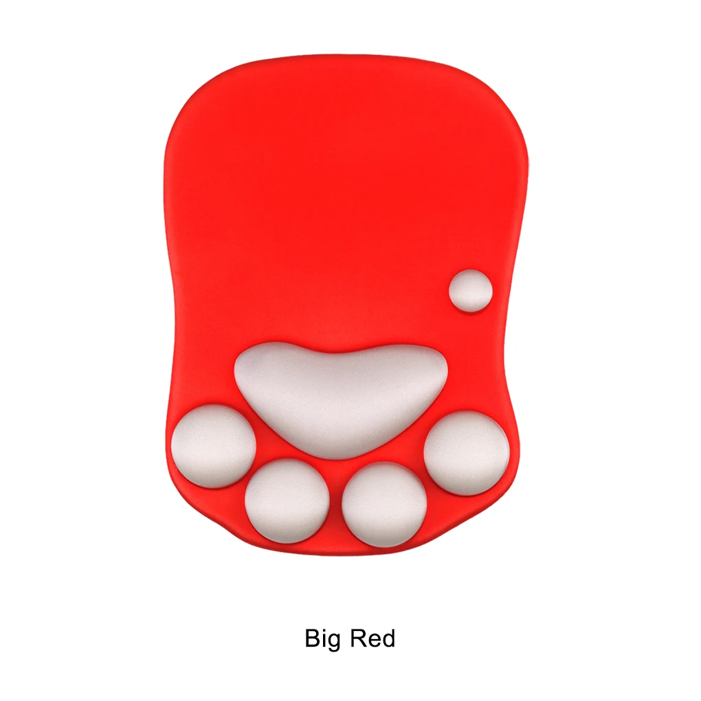 Alfombrilla de ratón de resina con Base antideslizante, segura para juegos cómodos, bonita y elegante alfombrilla para ratón de ordenador DS-017 ciruela roja - imagen 2