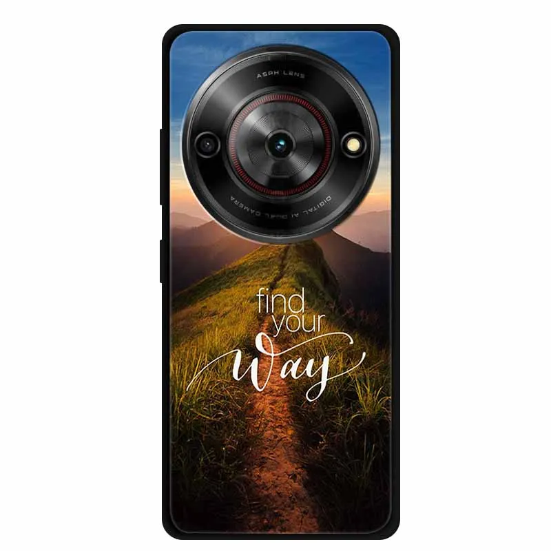 Para ZTE Blade A75 5G funda de lujo TPU funda trasera de silicona suave fundas de teléfono para ZTE BladeA75 Z2357N Protector encantadora Coque - imagen 3