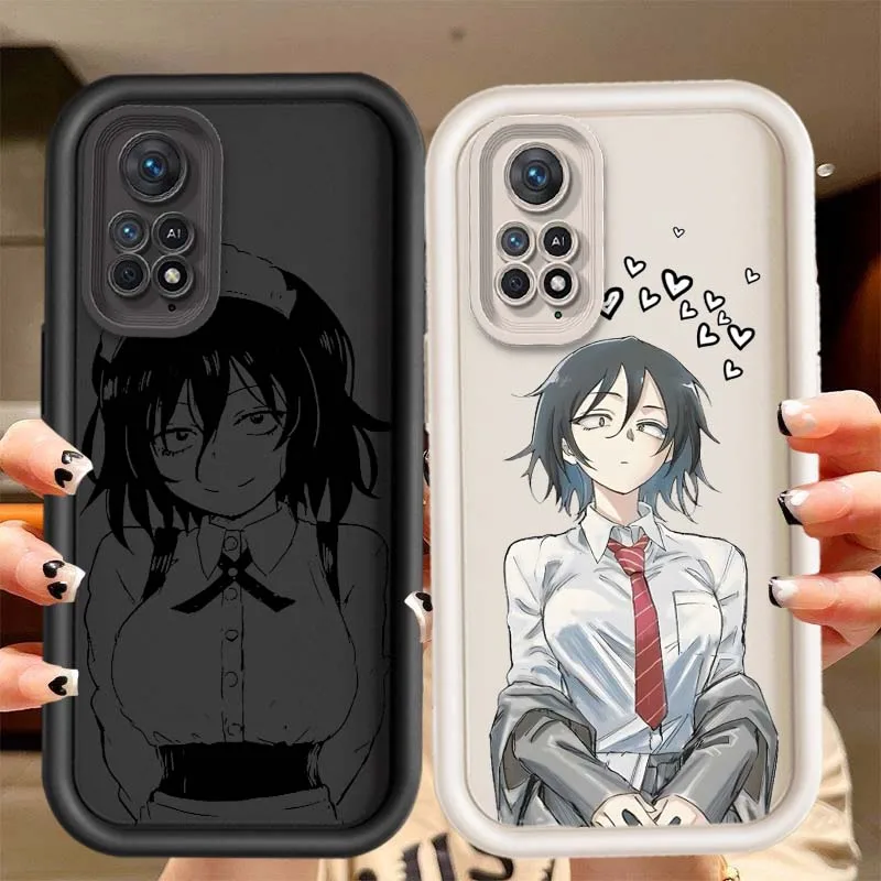 Akira Asai Anime cubierta para Redmi Note 11 10 9 8 7 11S 11E 10T 10S 9S 11T Pro Plus 5G caja de teléfono con escalera de ojos