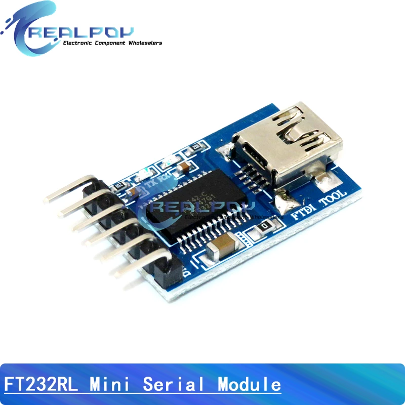 FTDI FT232 Módulo adaptador serie USB a TTL de ruptura básica de 6 pines FT232RL FTDI USB MWC programador para Arduino