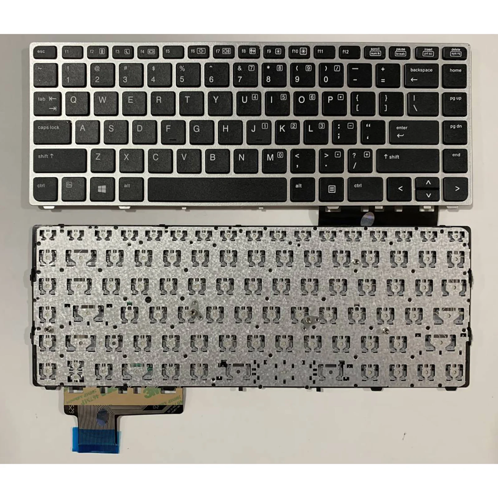 Teclado para portátil con diseño estadounidense para HP EliteBook Folio 9470 9470M 9480 9480M