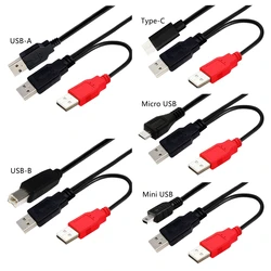 Cable USB 2.0 Macho a Mini y Micro para HDD