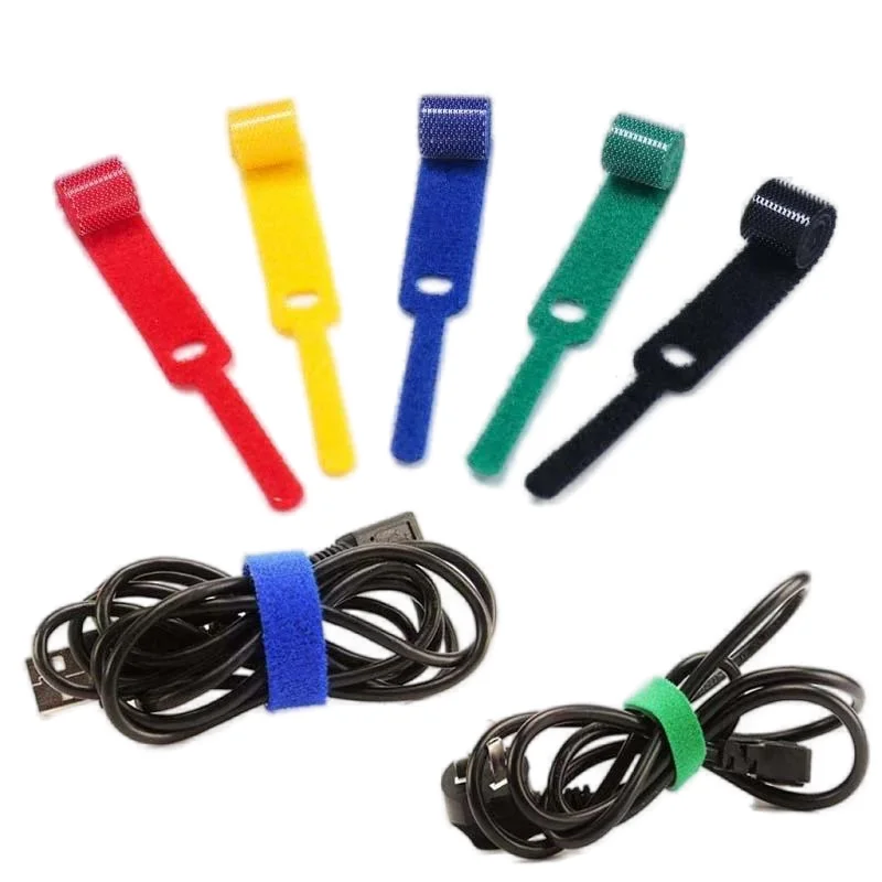 Organizador de cables, bobinadora, bridas mágicas para cables, marcador de gestión de cables, cinta, correas de plomo para ordenador