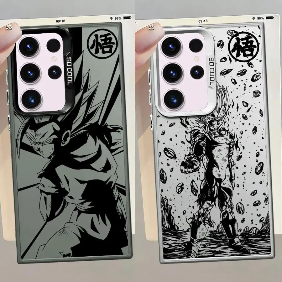 Funda de teléfono para Samsung Galaxy Note 20 Ultra S23 S25Plus S22 Ultra S20 FE S24 FE S25 S24Ultra S21 funda suave Anime Cool