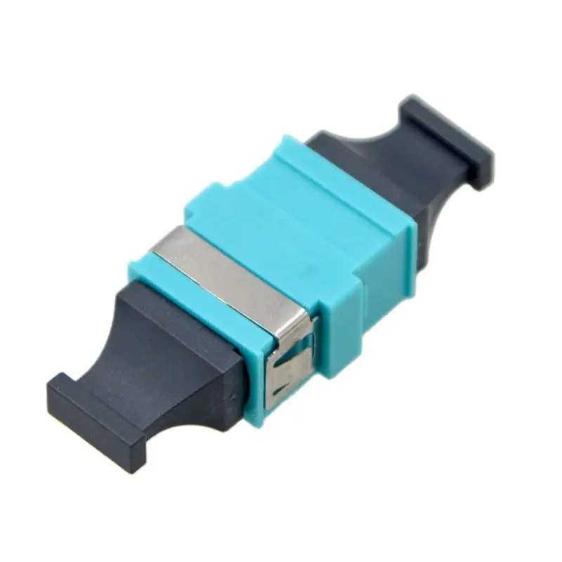 Conector de fibra óptica MPO MTP, adaptador de brida arriba-abajo OM3, acoplador de 10 Gigabit especial, 1 piezas, venta al por mayor a Brasil - imagen 4