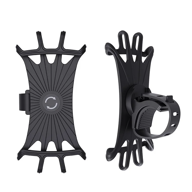 360 ° Soporte de teléfono extraíble soporte de teléfono Universal para bicicleta motocicleta Scooter soporte de teléfono para 4 "a 7" todos los teléfonos inteligentes - imagen 3