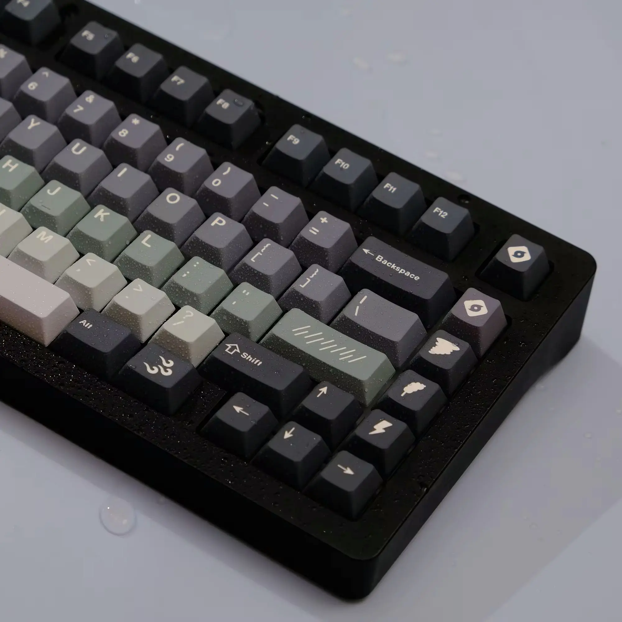 GMK-teclas Storm de 136 teclas, accesorios para teclado, perfil de cereza, tinte PBT, sublimación para juegos mecánicos MX Switch - imagen 4