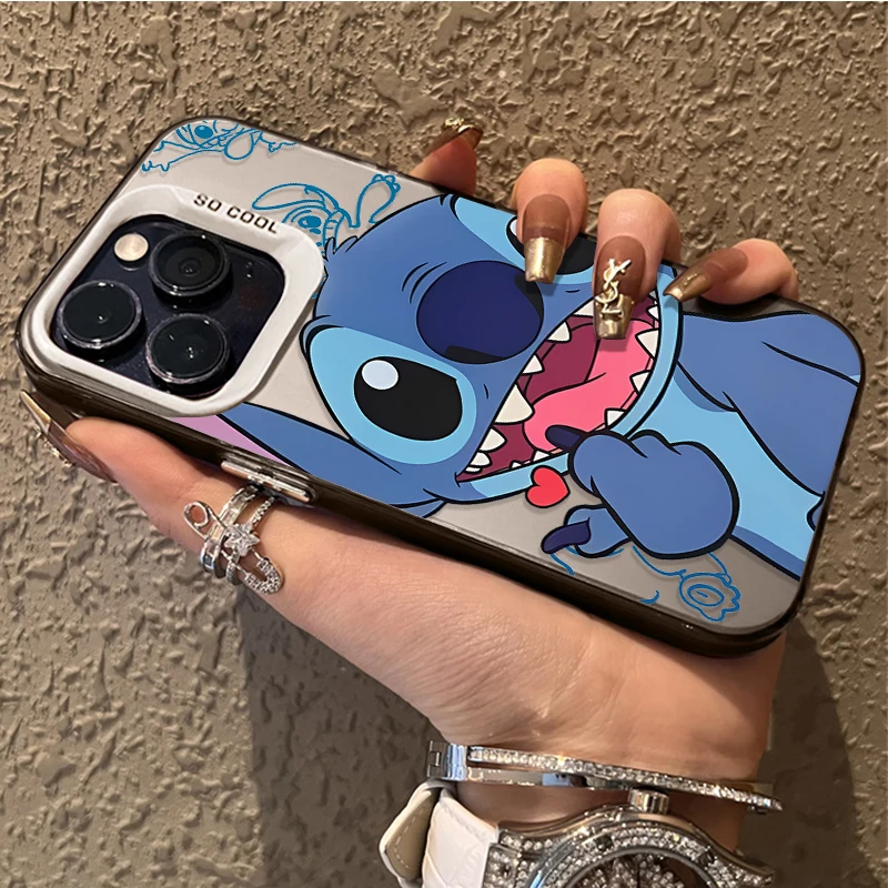 Funda de teléfono Disney Cute Stitch para Xiaomi Redmi Note 14 13 12 11 Pro Plus 4G 5G 12S 11S 10S 10 9 9S 12C 13C 14C A3 A4 contraportada - imagen 3