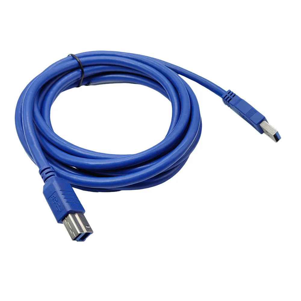 Cable USB 3,0 de 10 pies tipo A macho a tipo B escáner macho USB3.0 Cable de datos de impresión de alta velocidad para cámara Digital HDD impresora de cámara web 5M - imagen 4