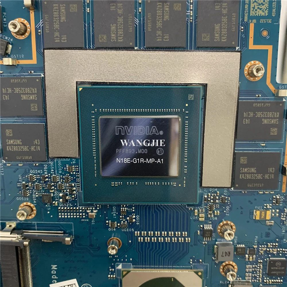 Para HP OMEN 17-CB1010CA 17-CB placa base de computadora portátil L97057-601 LA-J672P DSC RTX2070 8GB GPU i7-10750H WIN CPU 100% en funcionamiento - imagen 5