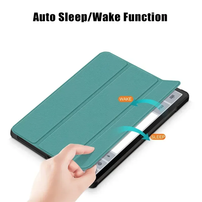 Funda para Samsung Galaxy Tab S9 FE S9FE, carcasa plegable de 2023 pulgadas, con soporte magnético, para tableta inteligente, 10,9 - imagen 5