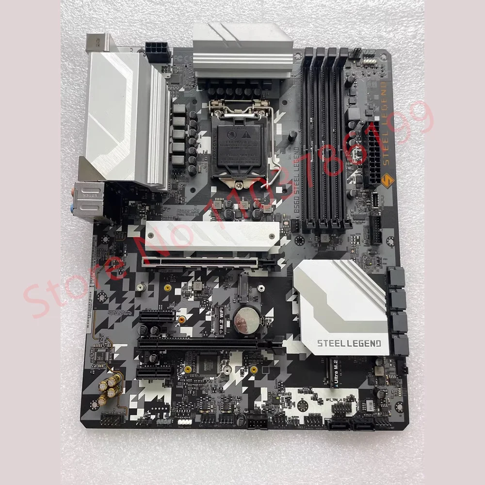 B560 STEEL LEGEND DDR4 Placa base LGA 1200 PCI-E 4.0 M.2 USB3.2 HDMI - imagen 4