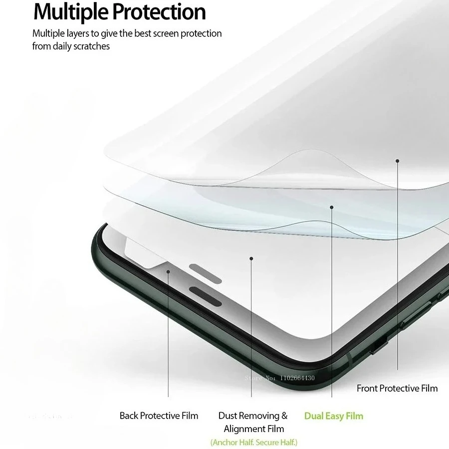 3 uds película de hidrogel esmerilado mate para Xiaomi Redmi Turbo 4 Pro protectores de pantalla para Xiaomi Redmi Note14 Pro protectores de pantalla - imagen 5