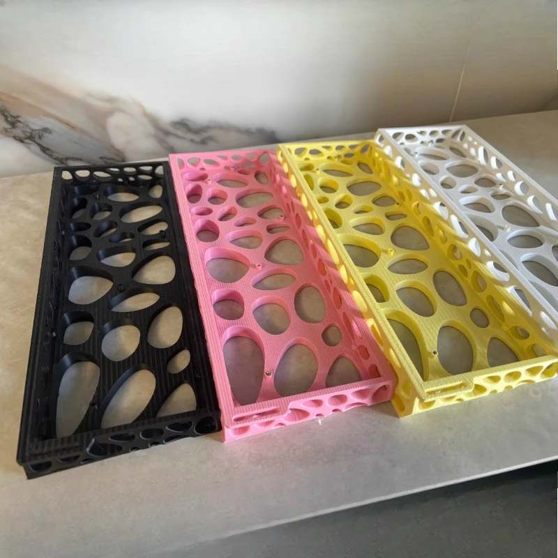 Carcasa de teclado hueco de queso, funda de teclado mecánico con personalidad impresa en 3D personalizada Fdm para juegos Holomad60/wootingm6l/hm66 - imagen 5