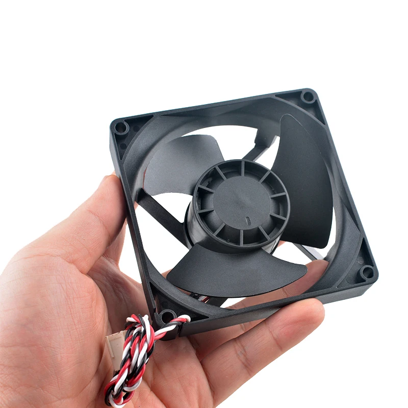 Ventilador de flujo axial para motor de refrigerador, 3 pines CC 12 V, ventilador de refrigeración de 0,09 A, FD1290-S20A3G, 9,2 cm, 92 mm - imagen 5