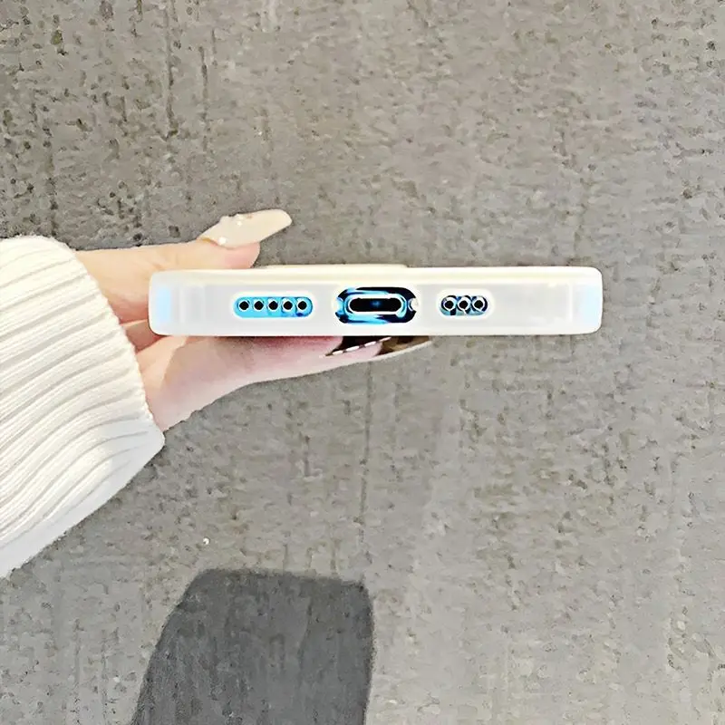 Funda de teléfono con patrón de conejo blanco estrellado para Samsung Galaxy S23 S24 S25 Ultra S22 S21 S20 Plus FE A15 A35 A55, cubierta dura mate - imagen 5