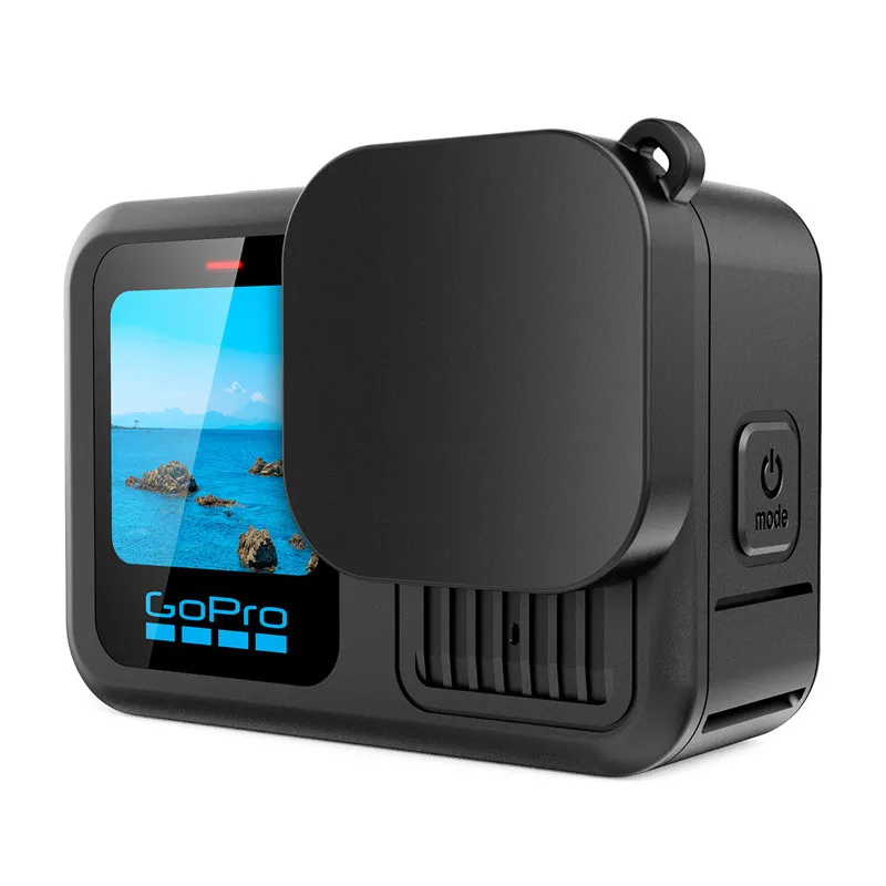 Tapa de lente de silicona suave para GoPro Hero 13, Protector de cubierta de lente anticaída y resistente al polvo negro para cámara Go Pro 13 Hero Black - imagen 4
