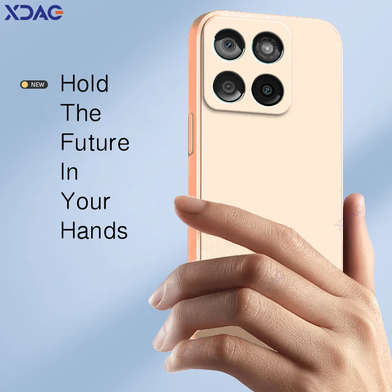 Funda de lujo para teléfono móvil Candy para Motorola Moto Edge 60 60s Fusion 5G, protección de lente Edge60, cubierta suave, armadura cuadrada de silicona líquida - imagen 5