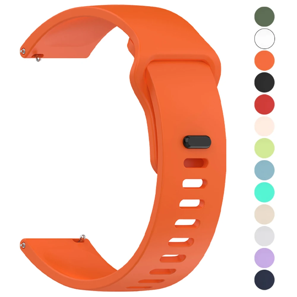 Correa de 20mm 22mm para SUUNTO RACE S/OCEAN/VERTICAL/5 9 PEAK PRO Correa de silicona para reloj COROS PACE 3 2 APEX 2 Pro Correa